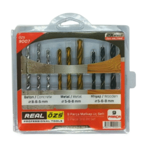 Real Özs Matkap Uç Seti 9 Parça
