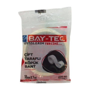 BAY-TEC Çift Taraflı Köpük Bant